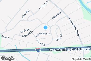 Map image of the property - 1206 Primrose Ln