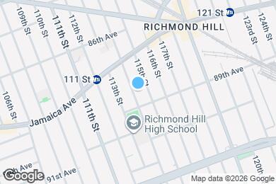 Map image of the property - 87-55 114th St