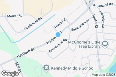 Map image of the property - 58 Hartford St