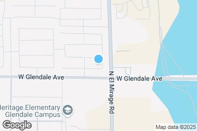 Map image of the property - 12330 W Glenn Dr