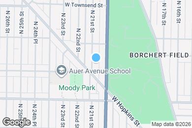 Map image of the property - 3220 N 21st St
