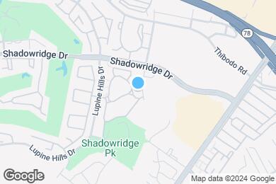 Map image of the property - Shadowridge Village Apartments