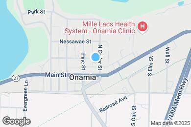 Map image of the property - 105 Cedar St N