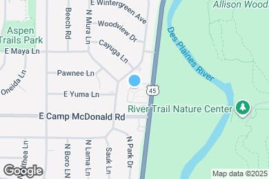 Map image of the property - 1526 N River West Ct