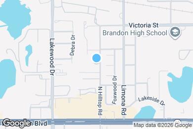 Map image of the property - 308 N Hilltop Rd