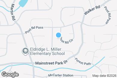 Map image of the property - 832 Post Rd Cir