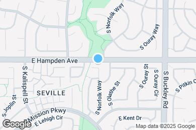 Map image of the property - 3526 S Norfolk Way