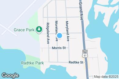 Map image of the property - 713 Moreland Ave