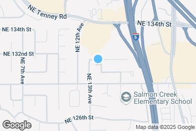 Map image of the property - 13008 NE 14th Ave