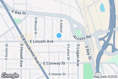 Map image of the property - 744 E Lincoln Ave