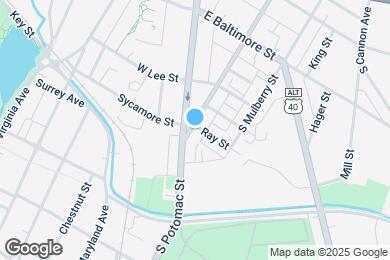 Map image of the property - 354 S Locust St
