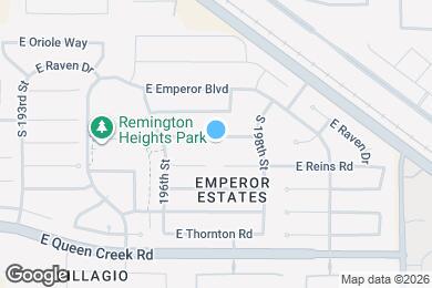 Map image of the property - 19707 E Arrowhead Trl