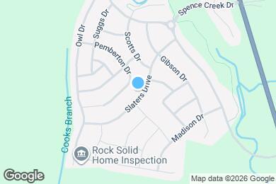 Map image of the property - 132 Slaters Dr