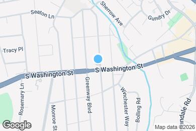 Map image of the property - 800 S Washington St