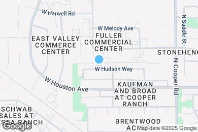 Map image of the property - 1004 W Hudson Way