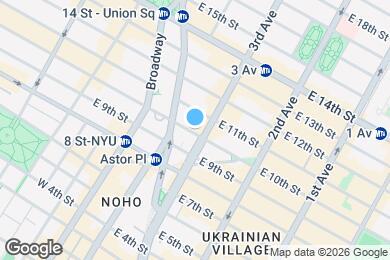 Map image of the property - 95 E 10th St