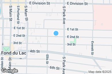 Map image of the property - 176 E 2nd St