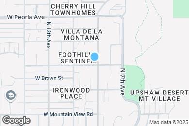 Map image of the property - 10202 N 9th Ave