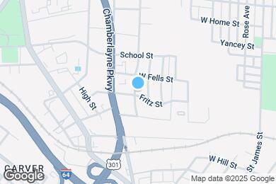 Map image of the property - Park Northside Apartments