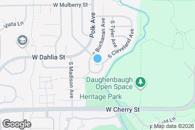 Map image of the property - 286 S Madison Ave