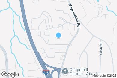 Map image of the property - 1408 Canopy Dr