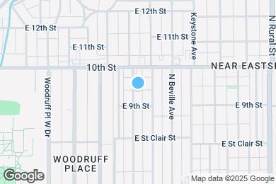 Map image of the property - 921 N Hamilton Ave