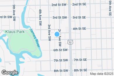 Map image of the property - 208 5th St SW