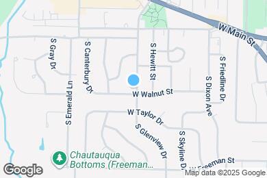 Map image of the property - 216 S Glenview Dr