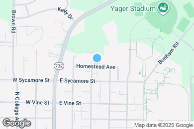 Map image of the property - 501 N Campus Ave