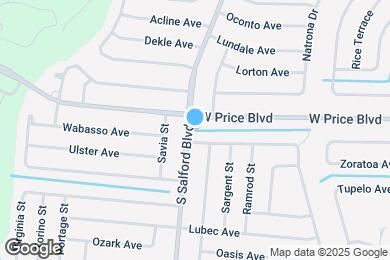Map image of the property - 1050 S Salford Blvd