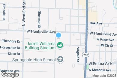 Map image of the property - 417 N Pleasant St