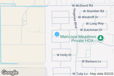 Map image of the property - 46137 W Belle Ave