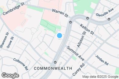 Map image of the property - 1515 Commonwealth Ave