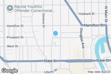 Map image of the property - 1102 Prospect St