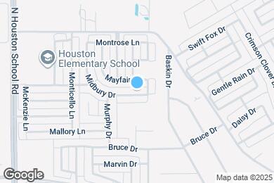 Map image of the property - 2213 Midbury Dr
