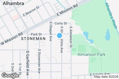 Map image of the property - 711 S Sierra Vista