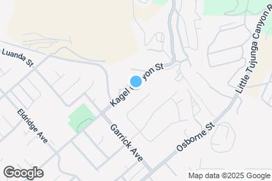 Map image of the property - 11350 Kagel Canyon St