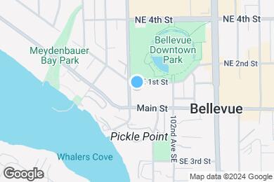 Map image of the property - AMLI Bellevue Park