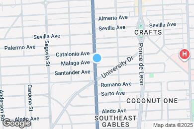 Map image of the property - 3091 S Le Jeune Rd