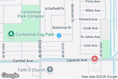 Map image of the property - 3091 Saint Johns Ave