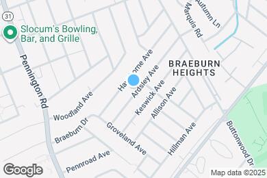 Map image of the property - 36 Ardsley Ave