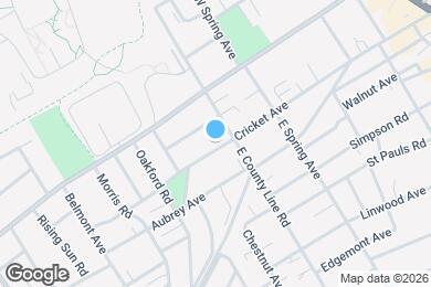 Map image of the property - 832 Cricket Ave