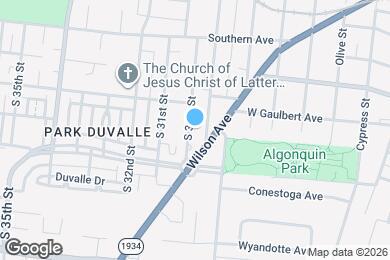 Map image of the property - 1629 S 30th St