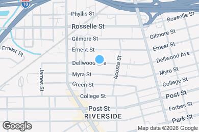 Map image of the property - 2648 Dellwood Ave