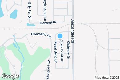 Map image of the property - 8471 Cross Point Dr