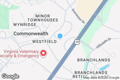 Map image of the property - 106 Commonwealth Cir
