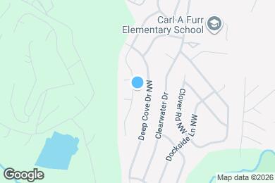 Map image of the property - 2865 Island Point Dr NW