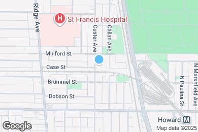 Map image of the property - 225 Custer Ave