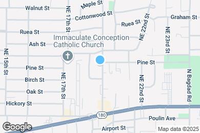 Map image of the property - 517 NE 19th St