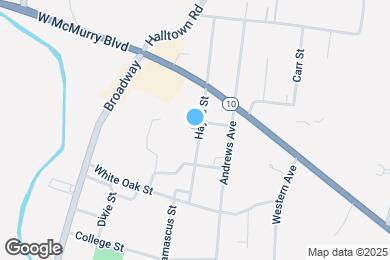 Map image of the property - 219 Hayes St